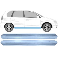Dørpanel reparationsplade til Mitsubishi Space Star 1998-2005 / Venstre+Højre / Sæt 12650