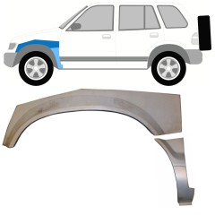 Skærmkant reparationsplade til Kia Sportage 1994-2002 / Venstre / Sæt 9981
