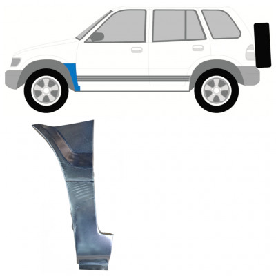 Skærmkant reparationsplade til Kia Sportage 1994-2002 / Venstre 7917