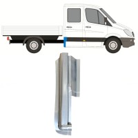 Reparationspanel til bageste hjørne til Mercedes Sprinter 2006-2018 / Højre / Dobbeltkabine 14977