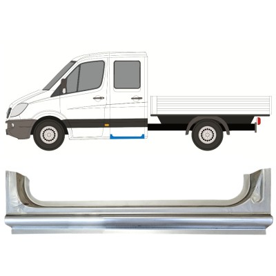 Bagerste reparationsdørpanel til Volkswagen Crafter 2005-2017 / Venstre 15519