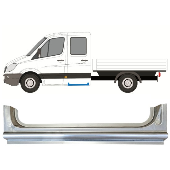 Bagerste reparationsdørpanel