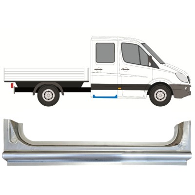 Bagerste reparationsdørpanel til Volkswagen Crafter 2005-2017 / Højre 15518