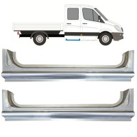 Bagerste reparationsdørpanel til Mercedes Sprinter 2006-2018 / Venstre+Højre / Sæt 15068 Bagerste reparationsdørpanel til Mercedes Sprinter 2006-2018 / Venstre+Højre / Sæt 15068