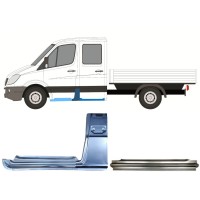 Reparationspanel sæt til Mercedes Sprinter 2006-2018 / Venstre / Dobbeltkabine / 14781