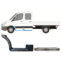 Reparationspanel sæt til Mercedes Sprinter 2006-2018 / Venstre / Dobbeltkabine / 14778