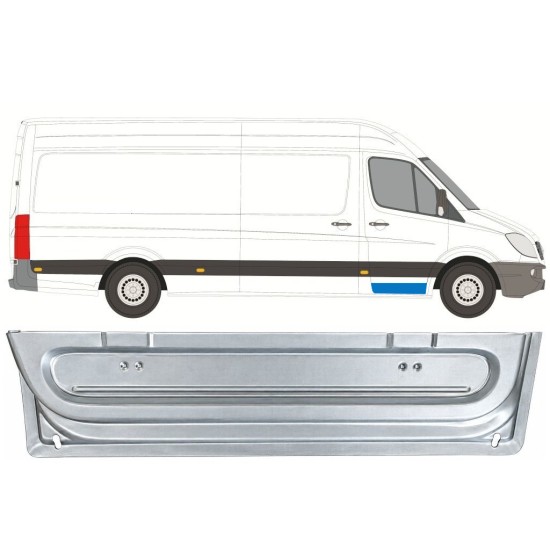 Reparationsplade dør foran indre til Mercedes Sprinter 2006-2018 / Højre 17053