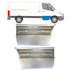 Reparationsplade dør foran til Mercedes Sprinter 2006-2018 / Venstre+Højre / Sæt 14727