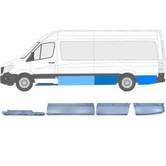 Reparationspanel sæt til Mercedes Sprinter 2006-2018 / Venstre / 12427