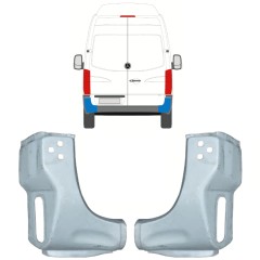 Reparationspanel til bageste hjørne til Mercedes Sprinter 2006-2018 / Venstre+Højre / Sæt 10496