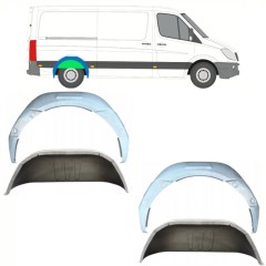 Bag hjulkasse indvendig reparationsplade til Mercedes Sprinter 2006-2018 / Sæt 11969