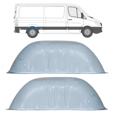 Bagerste hjulkasse til Mercedes Sprinter 2006- / Sæt 11736