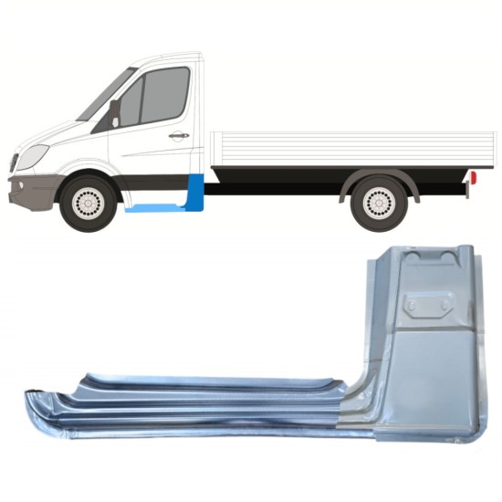 Reparationspanel sæt til Mercedes Sprinter 2006-2018 / Venstre / 15082 Reparationspanel sæt til Mercedes Sprinter 2006-2018 / Venstre / 15082