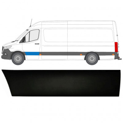 Pynteliste dør til Mercedes Sprinter 2018- / Venstre 12927