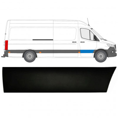 Pynteliste dør til Mercedes Sprinter 2018- / Højre 12926