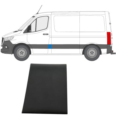 Sideliste til B-stolpe Ducato til Mercedes Sprinter 2018- / Venstre 14886
