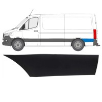 Stødliste til bagskærm bag hjulet til Mercedes Sprinter 2018- / Venstre 16643