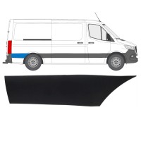 Stødliste til bagskærm bag hjulet til Mercedes Sprinter 2018- / Højre 16642