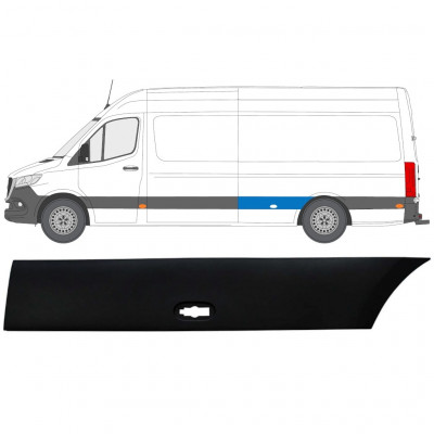 Pynteliste til bagskærm til Mercedes Sprinter 2018- / Venstre 12935
