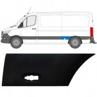 Pynteliste til bagskærm til Mercedes Sprinter 2018- / Venstre 12937