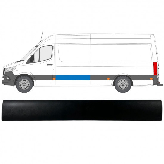 Sideliste til Mercedes Sprinter 2018- / Venstre 12933