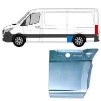 Bagskærm reparationspanel til Mercedes Sprinter 2018- / Venstre 17277