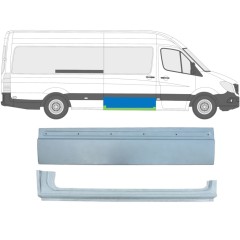 Reparationsplade til skydedør til Mercedes Sprinter 2006-2018 / Højre / Sæt 9266