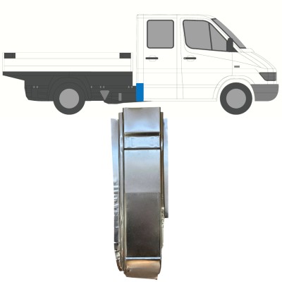 Reparationspanel til bageste hjørne til Mercedes Sprinter 1995-2006 / Højre 16398