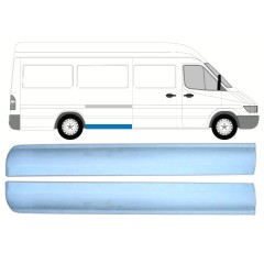 Reparationsplade til forreste del af bagskærm til Mercedes Sprinter 1995-2006 / Venstre+Højre / Sæt 9864