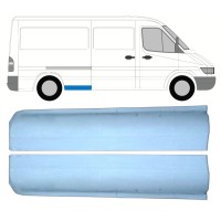Reparationsplade til forreste del af bagskærm til Mercedes Sprinter 1995-2006 / Venstre+Højre / Sæt 9861