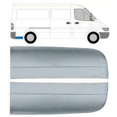 Reparationspanel til bagskærm bageste del til Mercedes Sprinter 1995-2006 / Venstre+Højre / Sæt 9862