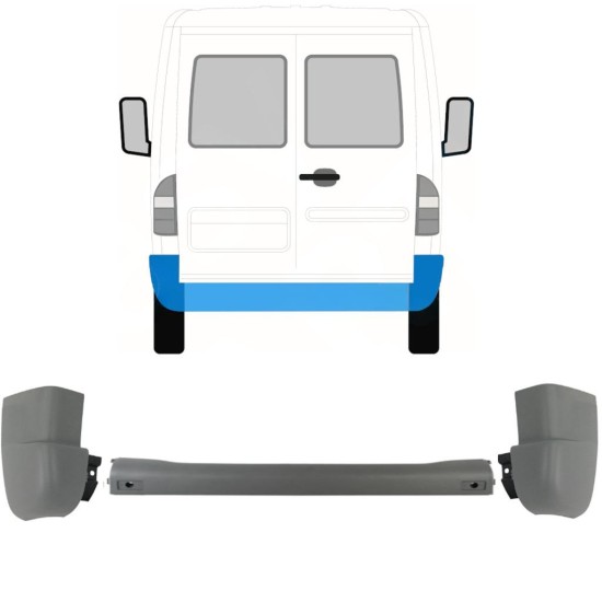 Bagkofanger til Mercedes Sprinter 1995-2006 / Sæt 9718