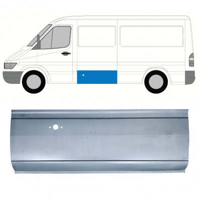 Sideplade udvendig + ydre til Mercedes Sprinter 1995-2006 / Venstre 12825