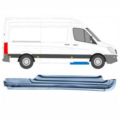 MERCEDES SPRINTER 2006- FRONT REPARATIONSDEL TIL DØRPANEL / HØJRE