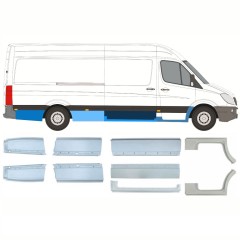 Reparationspanel sæt til Mercedes Sprinter 2006-2018 / Venstre+Højre / 11571