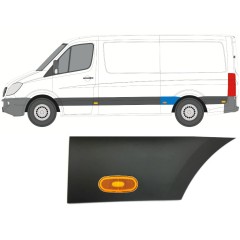 Stødliste til bagskærm med lampe til Mercedes Sprinter 2006-2018 / Venstre / Sæt 10018