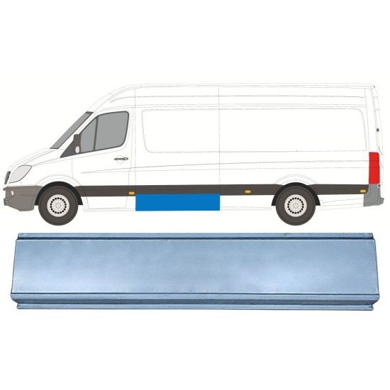 Sideplade til Mercedes Sprinter 2006-2018 / Venstre 17306