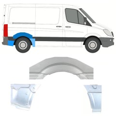 Bagskærm reparationspanel til Mercedes Sprinter 2006-2018 / Højre / Sæt 11312