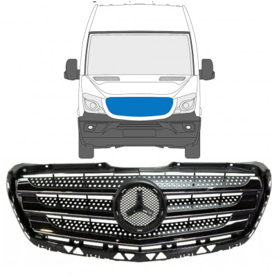 Grill til Mercedes Sprinter 2013-2018 7496