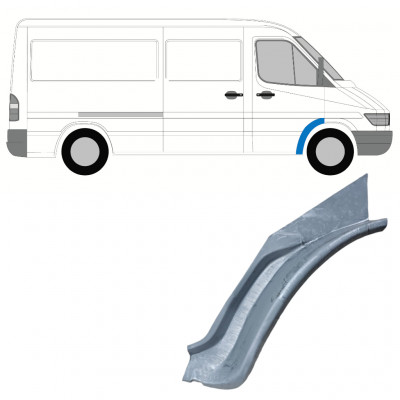 MERCEDES SPRINTER 1995-2006 REPARATIONSDEL TIL FORSKÆRM INDRE MONTERINGSDELE / HØJRE