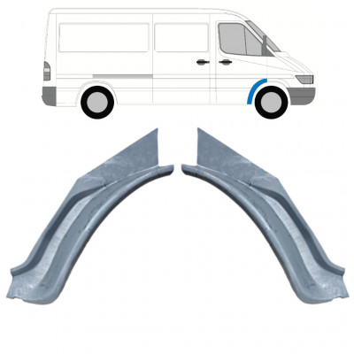 MERCEDES SPRINTER 1995-2006 REPARATIONSDEL TIL FORSKÆRM INDRE MONTERINGSDELE / SÆT