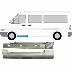 Reparationsplade forreste dørpanel indre og ydre til Mercedes Sprinter 1995-2006 / Venstre / Sæt 9573
