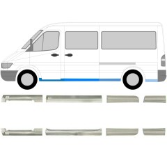 Reparationspanel sæt til Mercedes Sprinter 1995-2006 / Venstre+Højre / 6755