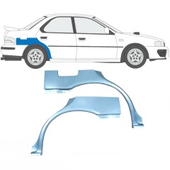 Bagskærm reparationspanel til Subaru Impreza GC GF 1992-2000 / Venstre+Højre / Sæt 9199