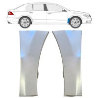 Skærmkant reparationsplade til Skoda Superb 2008-2015 / Venstre+Højre / Sæt 16085