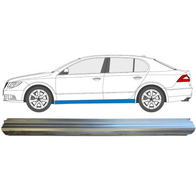 Dørpanel reparationsplade til Skoda Superb 2008-2015 / Venstre 14776