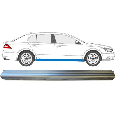 Dørpanel reparationsplade til Skoda Superb 2008-2015 / Højre 14775