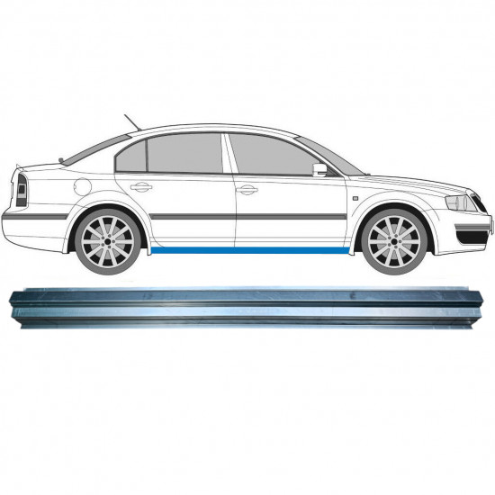 Dørpanel reparationsplade til Skoda Superb 2001-2008 / Venstre = Højre (symmetrisk) 5620