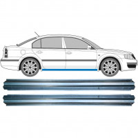 Dørpanel reparationsplade til Skoda Superb 2001-2008 / Venstre = Højre (symmetrisk) / Sæt 9540