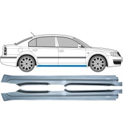 Dørpanel til Skoda Superb 2002-2008 / Venstre+Højre / Sæt 9414